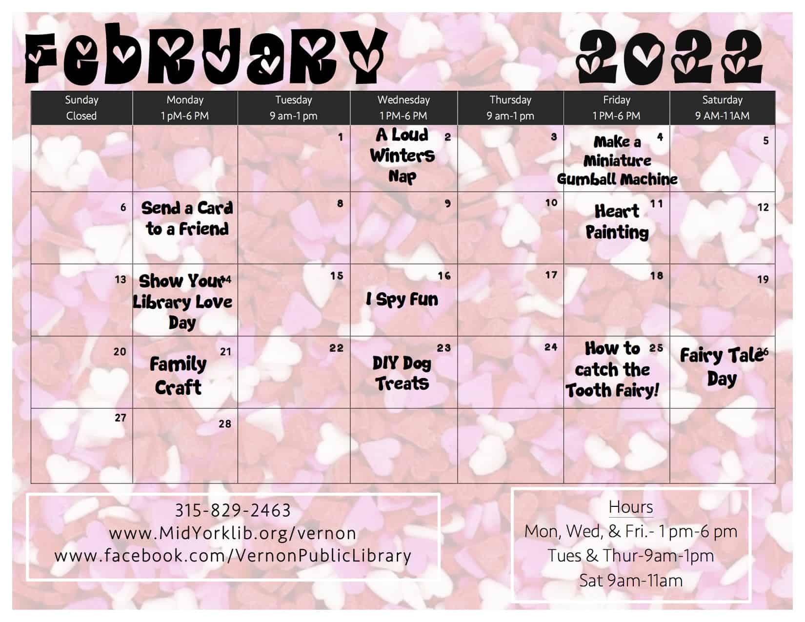 Vernon Public Library Library Website