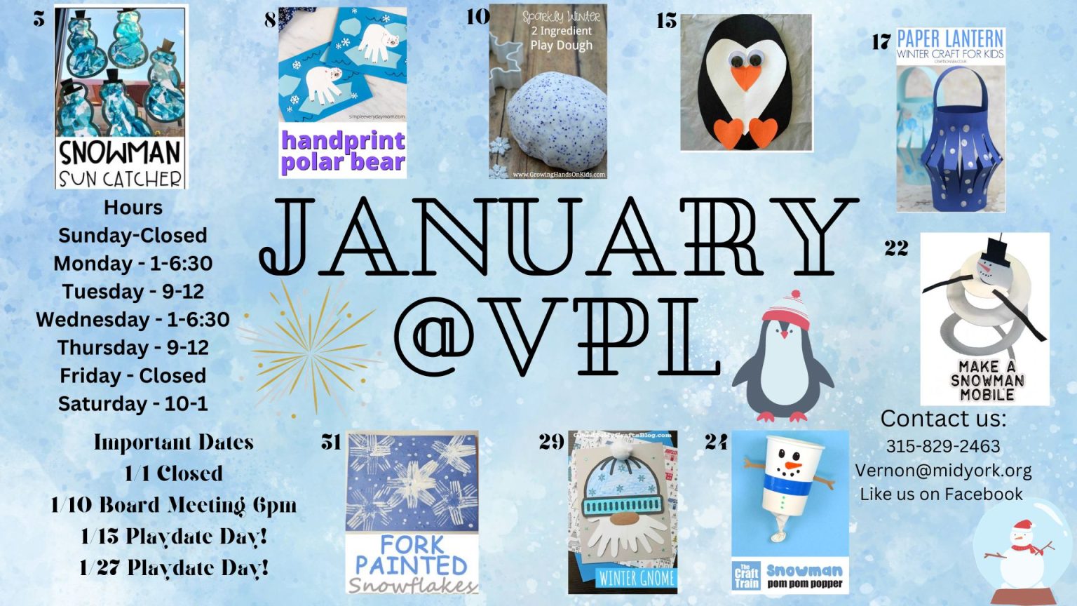 Vernon Public Library Library Website